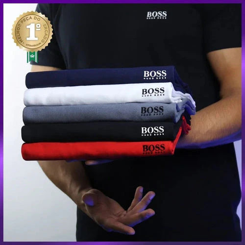 Kit 5 Camisetas Hugo Boss - ¡OFERTA SOLO HOY!